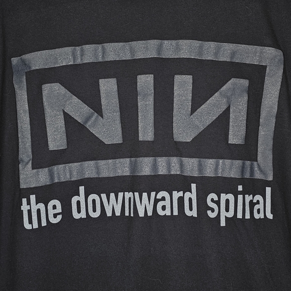 NIN Nine Inch Nails 'Downward Spiral' 1994 boot rare shirt by Killer Cereal. - Picture 2 of 6